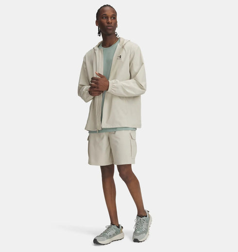 Under Armour cargo pants מכנס קצר שורט דגמח בצבע בז' לגבר